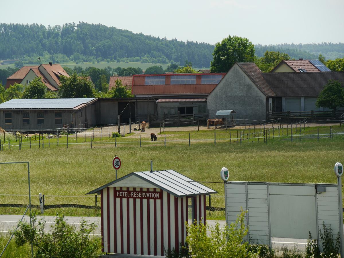 Auszeit Cafe & Hotel Oberwornitz Bagian luar foto